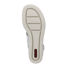 náhled Dámské sandály  RIEKER<br><small> 67704-80 bílá S4</small>
