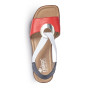 náhled Dámské sandály RIEKER 62662-35 červená S4