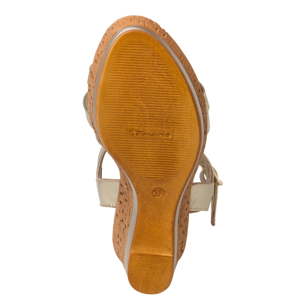 detail Dámské sandály TAMARIS 28019-20-940 zlatá S3