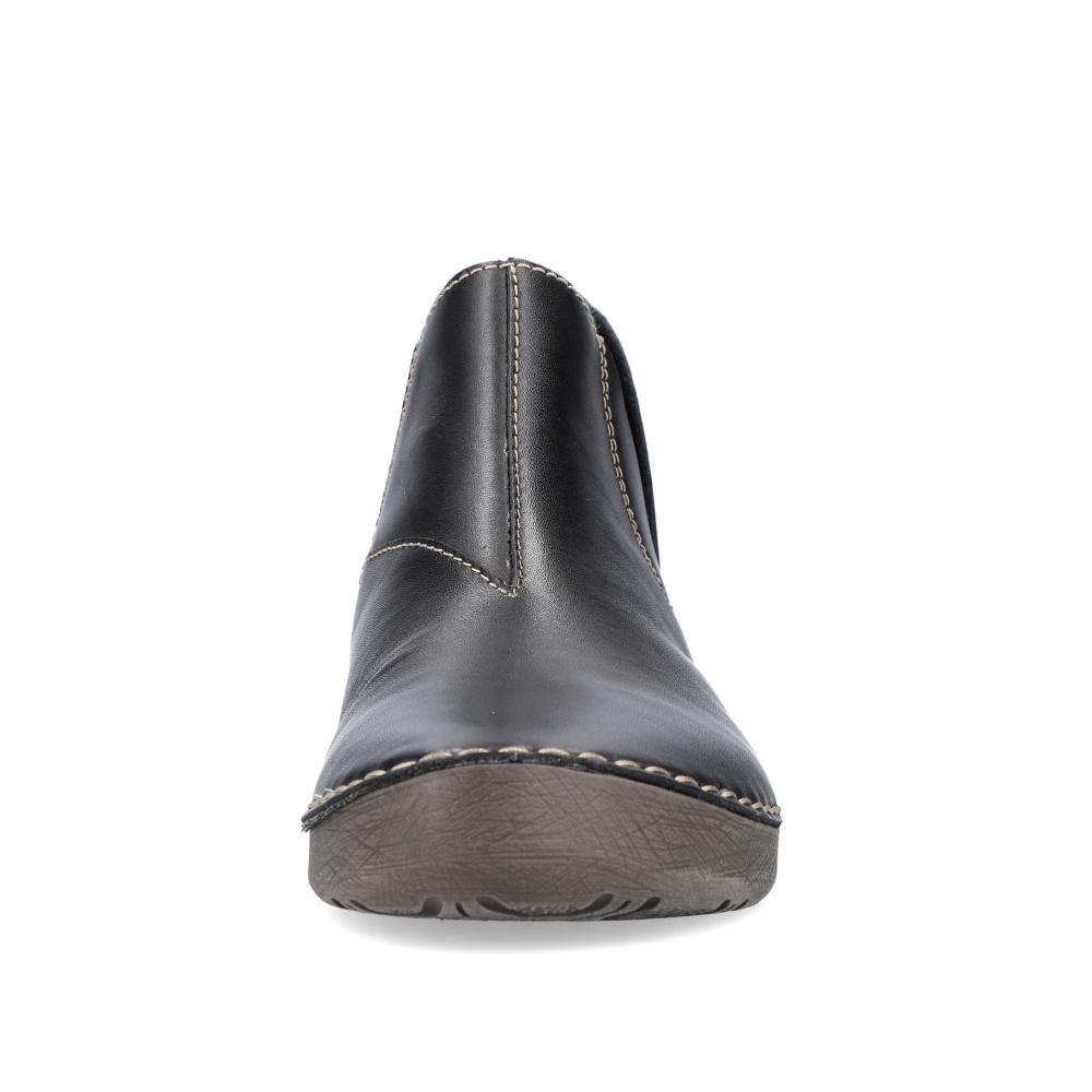 detail Dámská kotníková obuv RIEKER 52553-00 černá W2