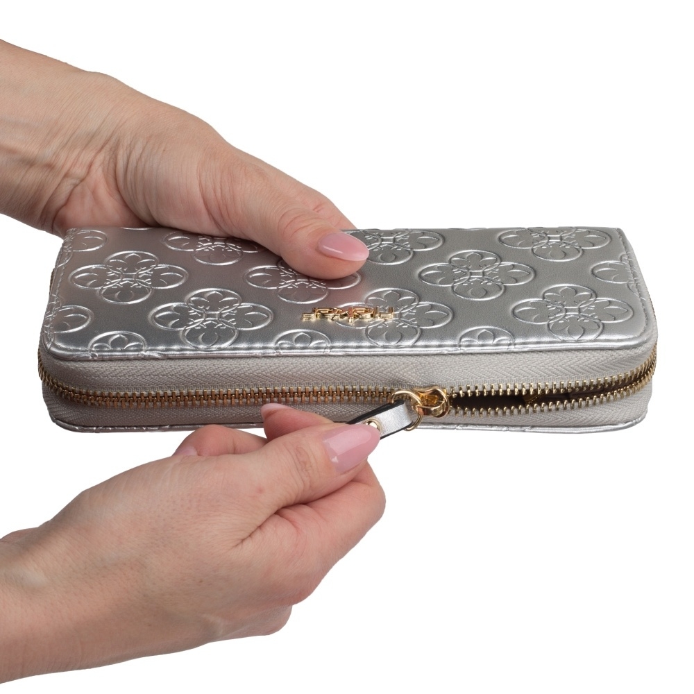 detail Dámská peněženka RIEKER P7101-U022 stříbrná W1