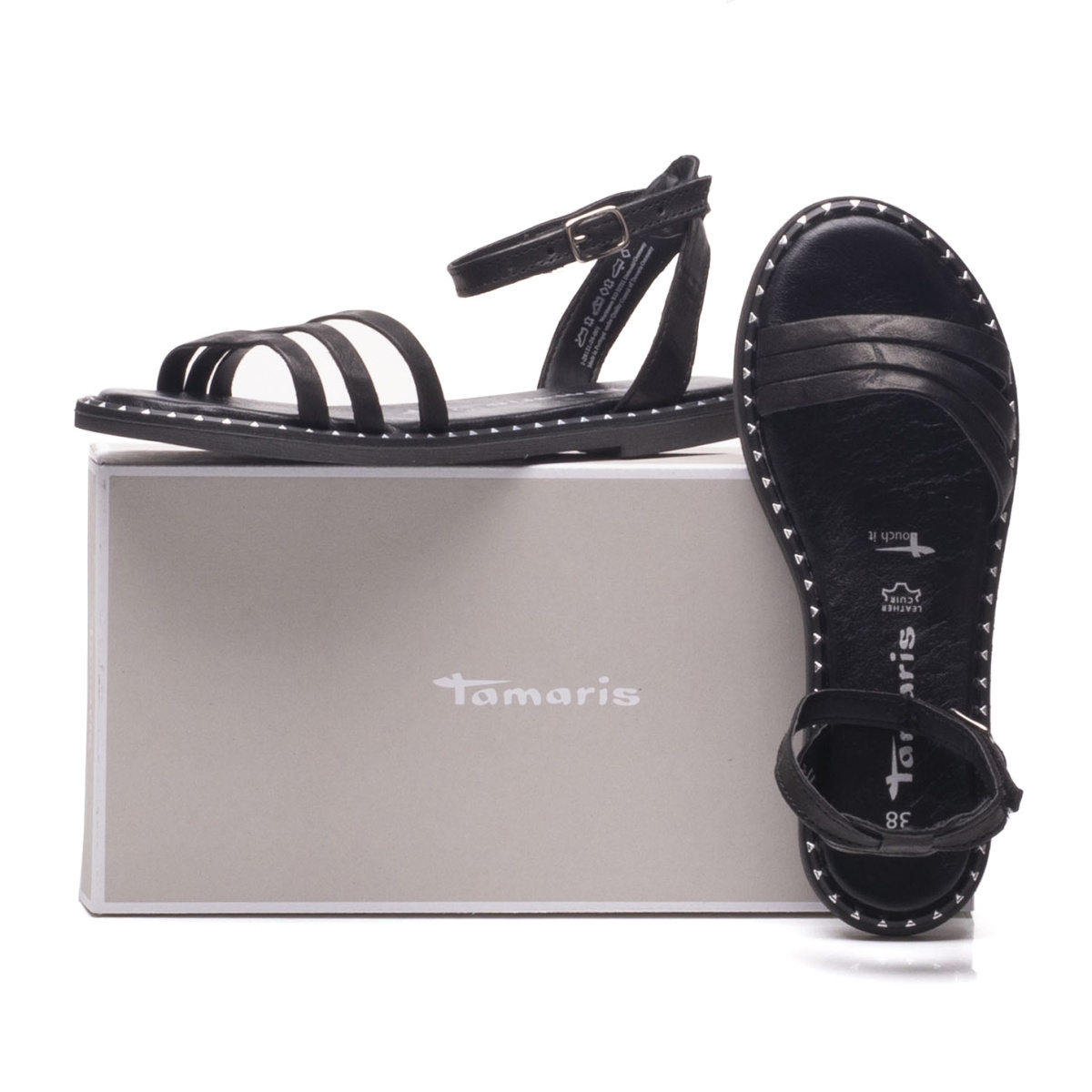 detail Dámské sandály  TAMARIS<br><small> 1-1-28121-24 BLACK 001 S0</small>