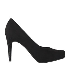 náhled Dámské lodičky  TAMARIS<br><small> 1-1-22454-21 BLACK SUEDE 004</small>