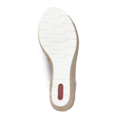 náhled Dámské sandály  RIEKER<br><small> 61916-80 bílá S4</small>