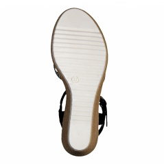 náhled Dámské sandály  TAMARIS<br><small> 1-1-28380-22 BLACK/WHITE 005</small>