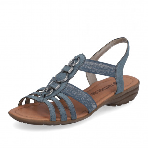 Dámské sandály REMONTE R3654-14 modrá S3