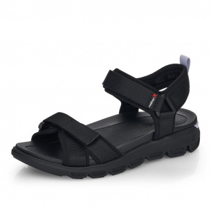 Dámské sandály RIEKER REVOLUTION V8401-00 černá S4