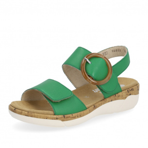 Dámské sandály REMONTE R6853-53 zelená S4
