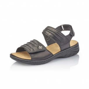 Dámské sandály RIEKER 64560-01 černá S4