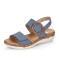 detail Dámské sandály  REMONTE<br><small> R6853-14 modrá S4</small>