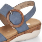náhled Dámské sandály REMONTE R6853-14 modrá S4