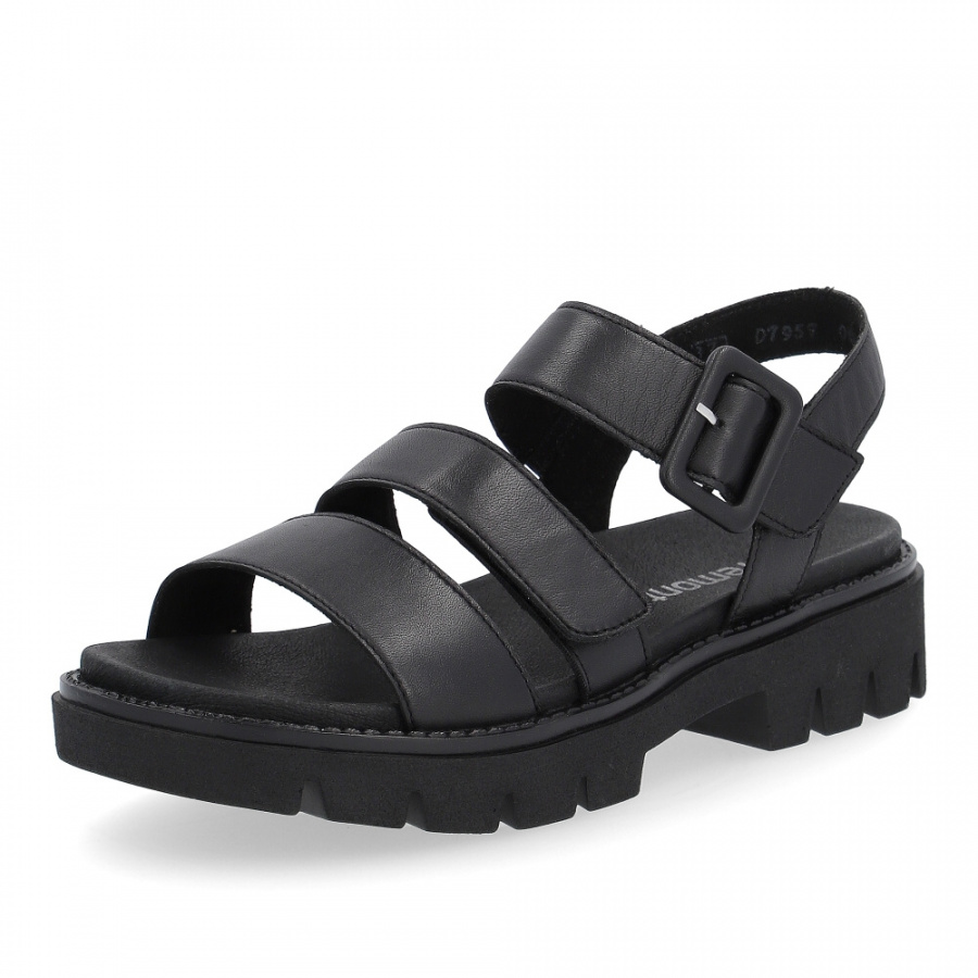 Dámské sandály REMONTE D7957-00 černá S4