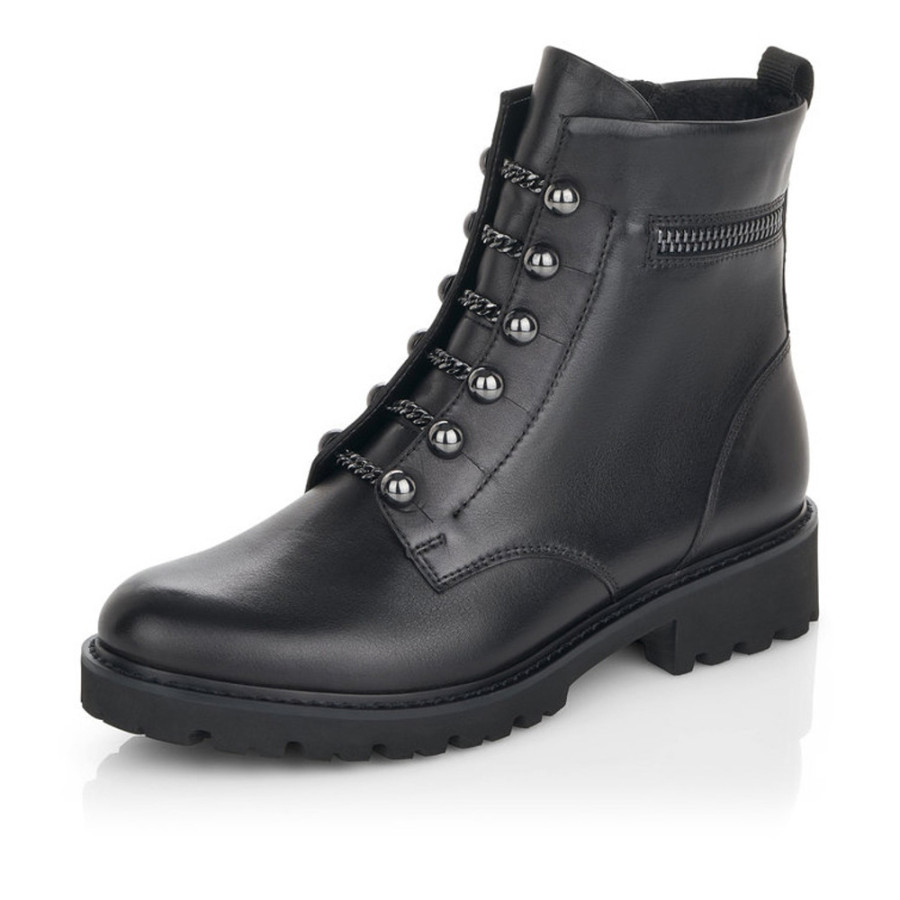 Dámské kotníkové boty REMONTE D8670-01 černá W2
