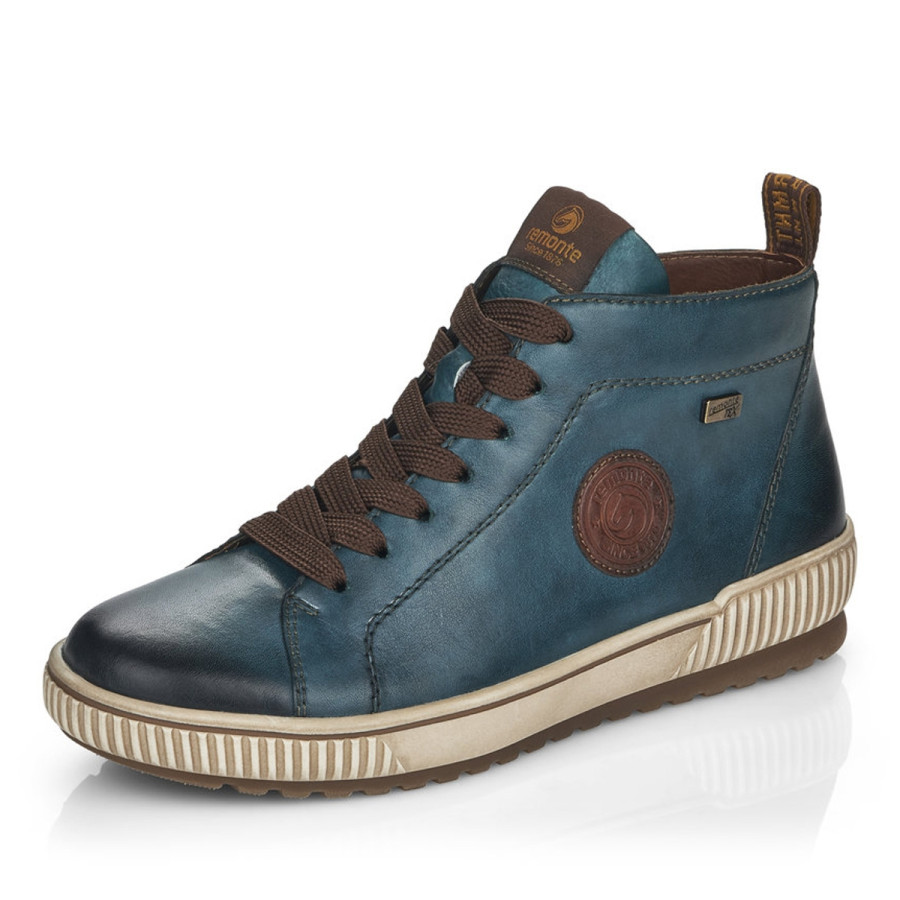 Dámské kotníkové boty REMONTE D0771-12 modrá W3