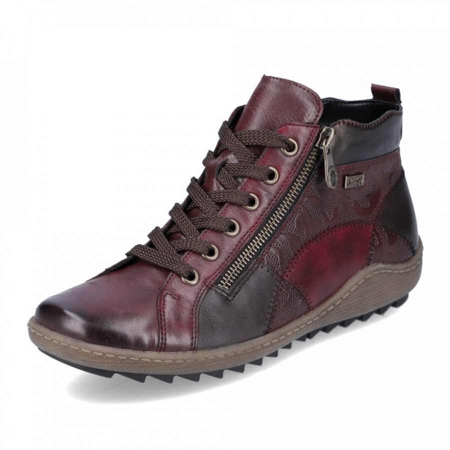 Dámské kotníkové boty REMONTE R1467-35 červená W3