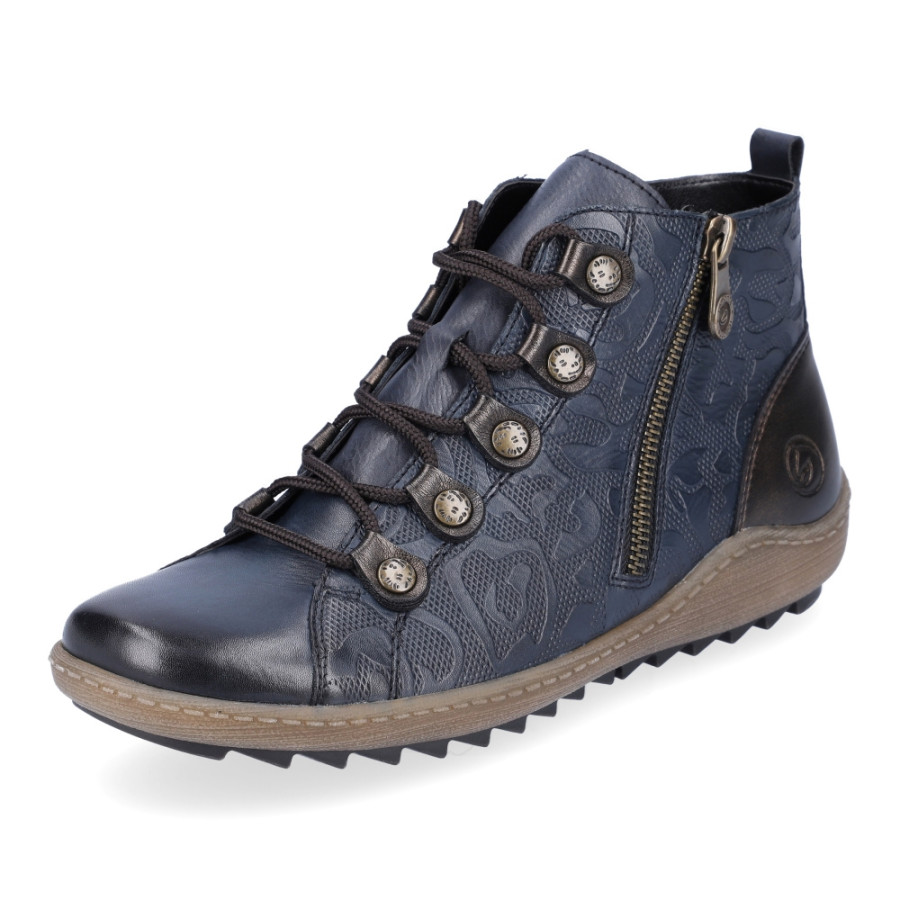 Dámské kotníkové boty REMONTE R1488-14 modrá W3