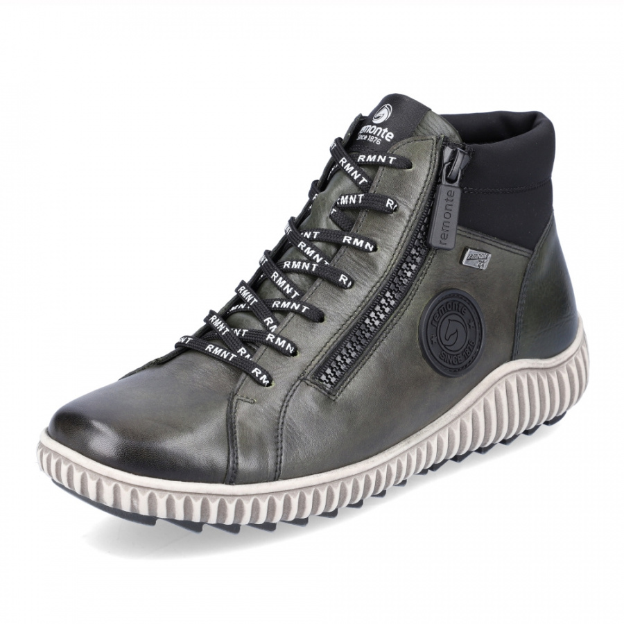 Dámské kotníkové boty REMONTE R8272-54 zelená W2
