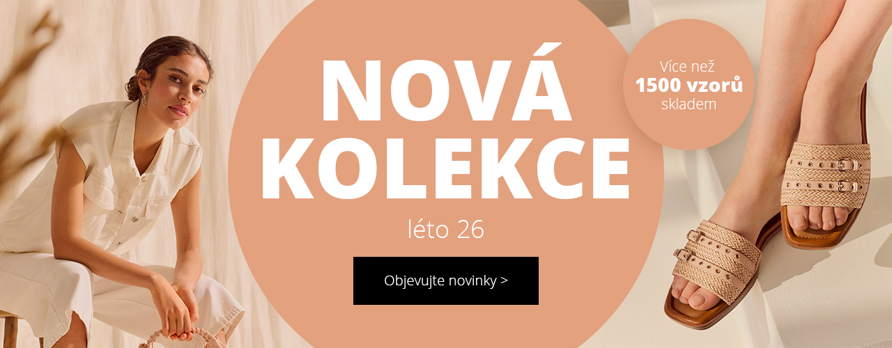 Nová kolekce jaro/léto 26 Nová kolekce jaro/léto 26