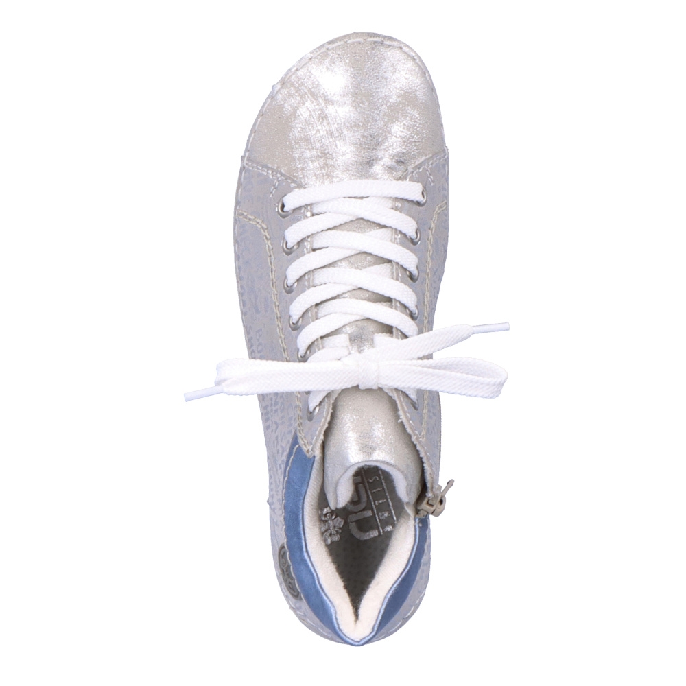 detail Dámská kotníková obuv RIEKER 52504-40 šedá S3
