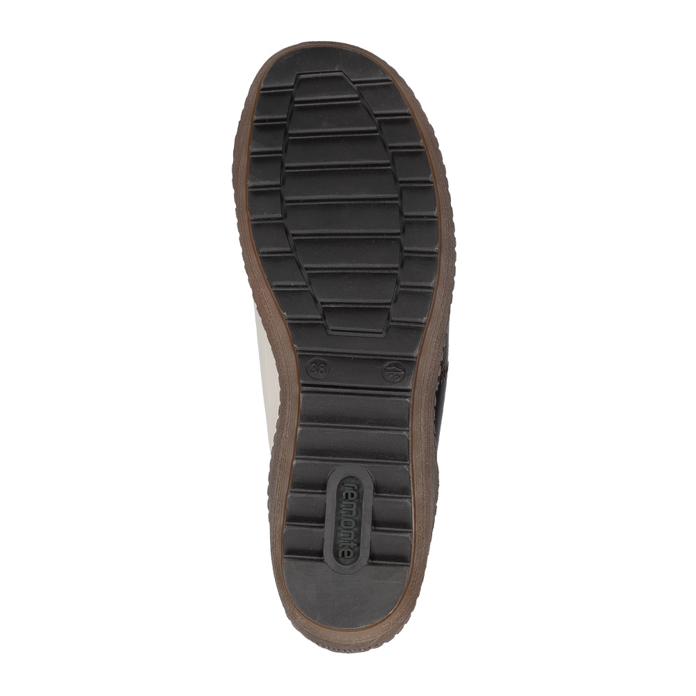 detail Dámská kotníková obuv REMONTE R1467-60 béžová W3