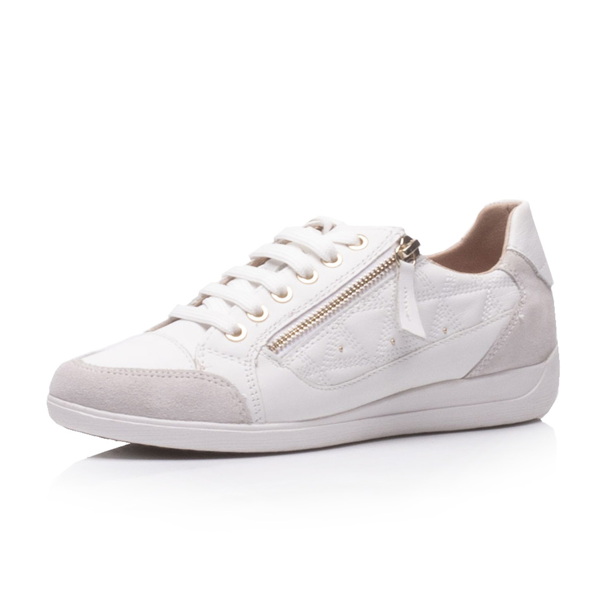 detail Dámské tenisky GEOX D0268C-C1352 WHITE/OFF WHITE S0