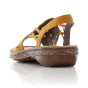 náhled Dámské sandály RIEKER 628G8-68 žlutá S1