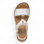 náhled Dámské sandály RIEKER 63687-80 bílá S4