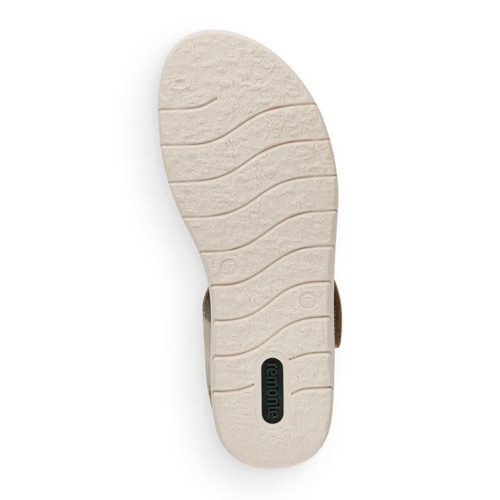 detail Dámské sandály REMONTE D2050-60 zlatá S3
