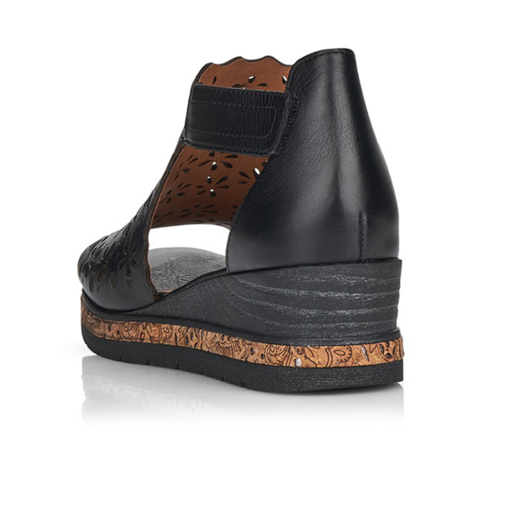 detail Dámské sandály REMONTE D3056-01 černá S4