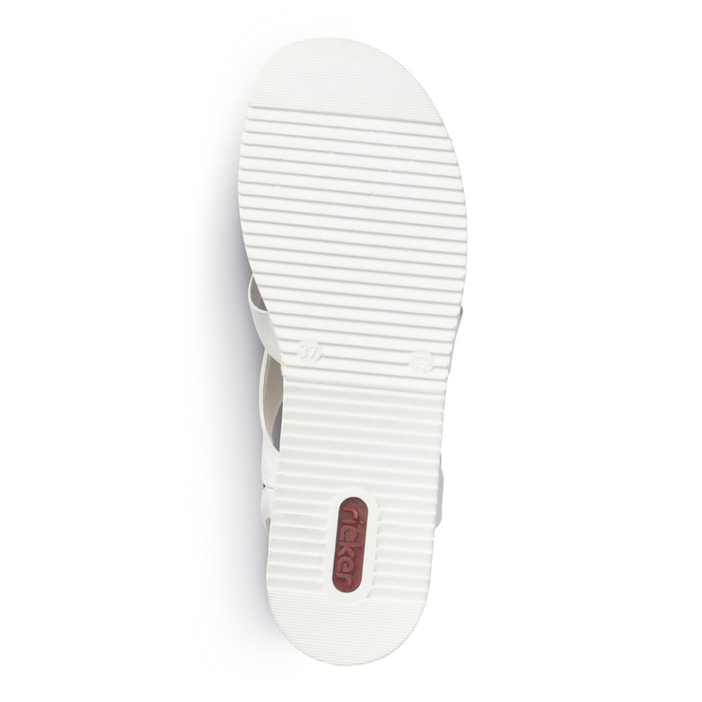 detail Dámské sandály RIEKER V02Y5-80 bílá S3