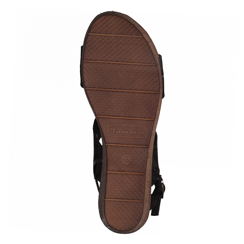 detail Dámské sandály TAMARIS 28045-26-024 černá S1