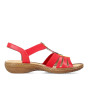 náhled Dámské sandály RIEKER 60804-33 červená S4