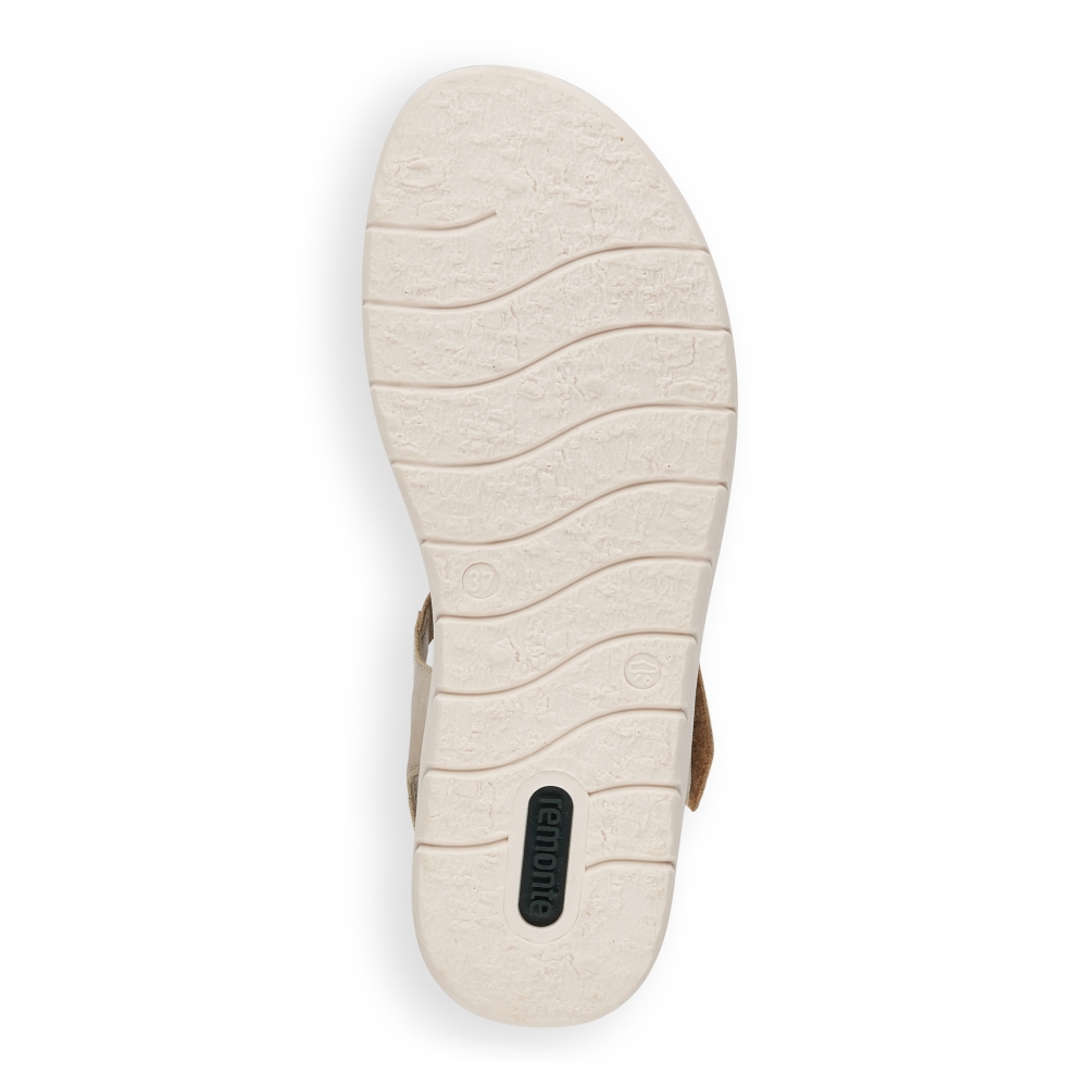 detail Dámské sandály REMONTE D2058-90 zlatá S4