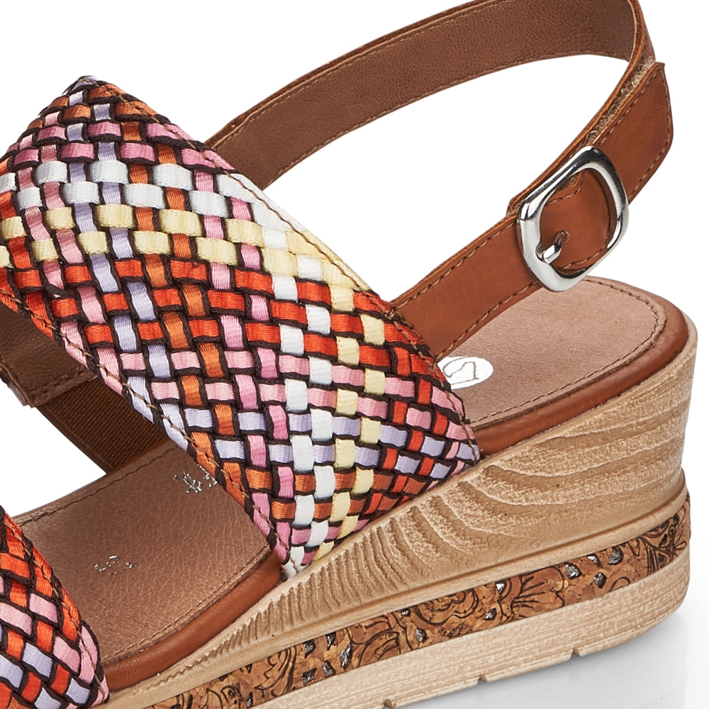 detail Dámské sandály REMONTE D3059-90 multicolor S2