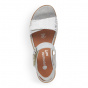 náhled Dámské sandály REMONTE D6455-90 stříbrná S2