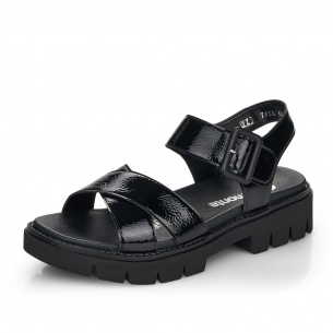 Dámské sandály REMONTE D7950-01 černá S2
