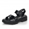 detail Dámské sandály  REMONTE<br><small> D7950-01 černá S2</small>