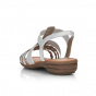náhled Dámské sandály REMONTE R3665-90 stříbrná S2