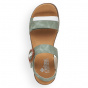 náhled Dámské sandály RIEKER 62963-52 zelená S3