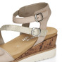 náhled Dámské sandály REMONTE R6156-60 béžová S2