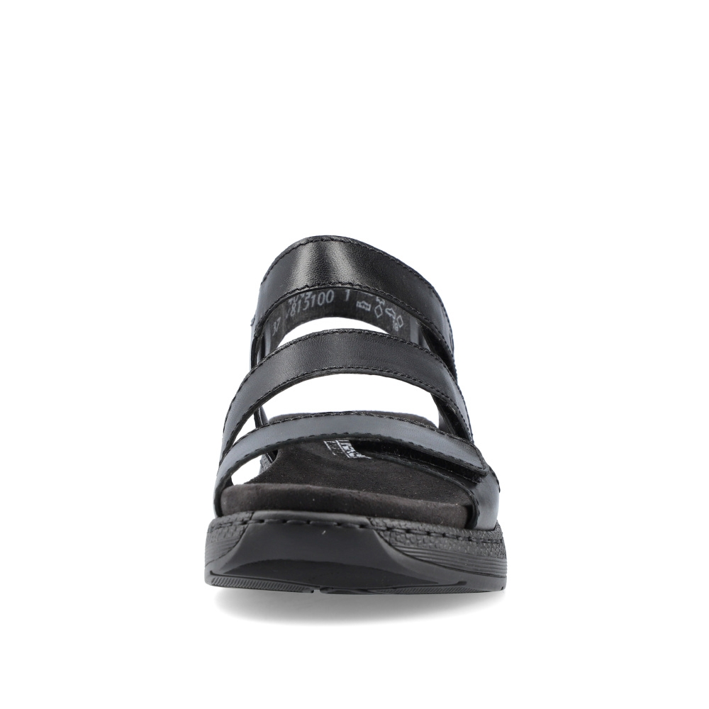 detail Dámské sandály RIEKER V8151-00 černá S2