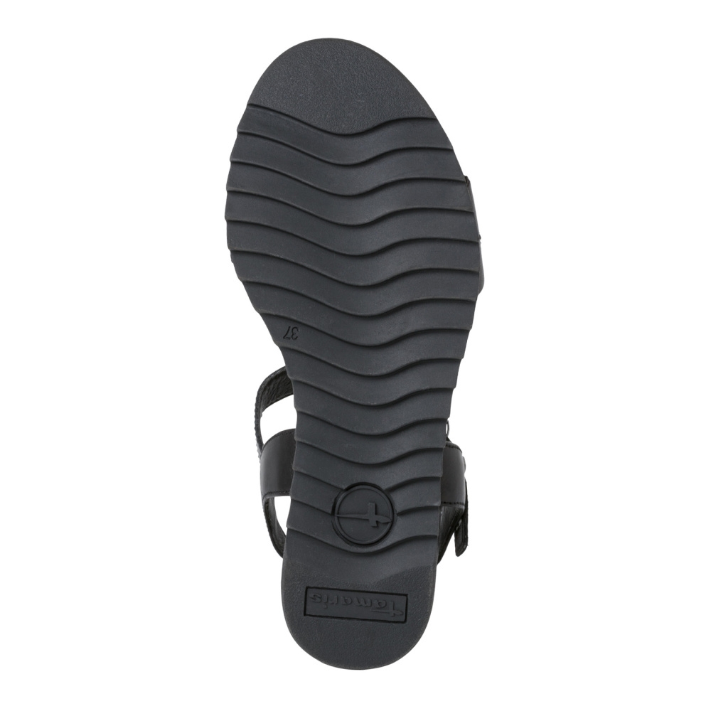 detail Dámské sandály TAMARIS 28015-28-001 černá S2