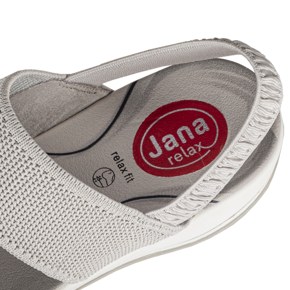 detail Dámské sandály JANA 28729-28-204 šedá S2