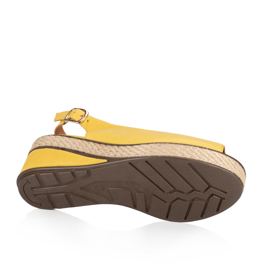 detail Dámské sandály IBERIUS 0030-243 20Y 149 žlutá S1
