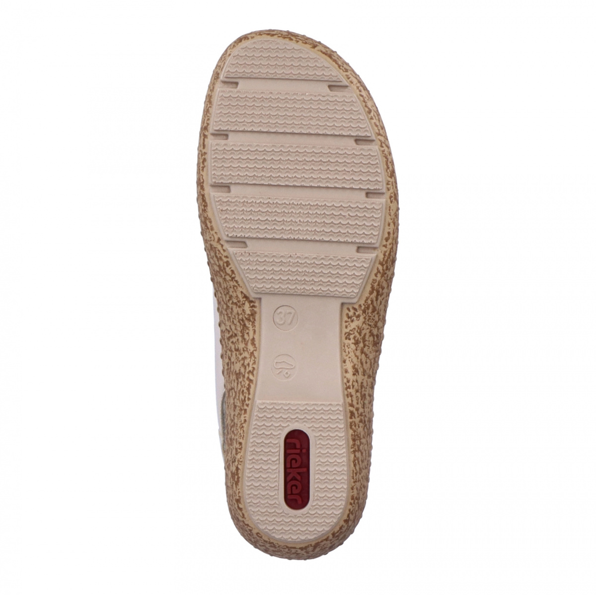 detail Dámské sandály RIEKER 44861-60 béžová S4