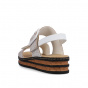 náhled Dámské sandály RIEKER 62950-80 bílá S3
