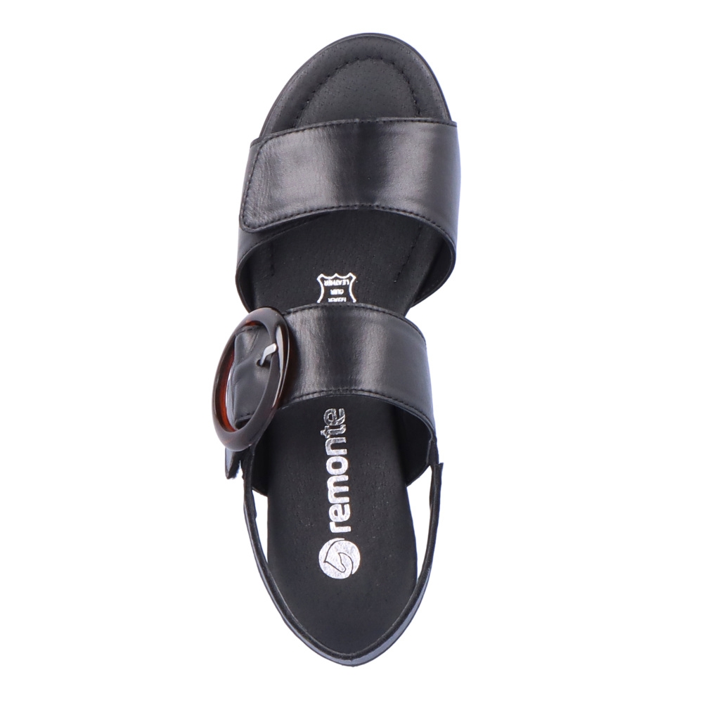 detail Dámské sandály REMONTE D0P53-00 černá S3