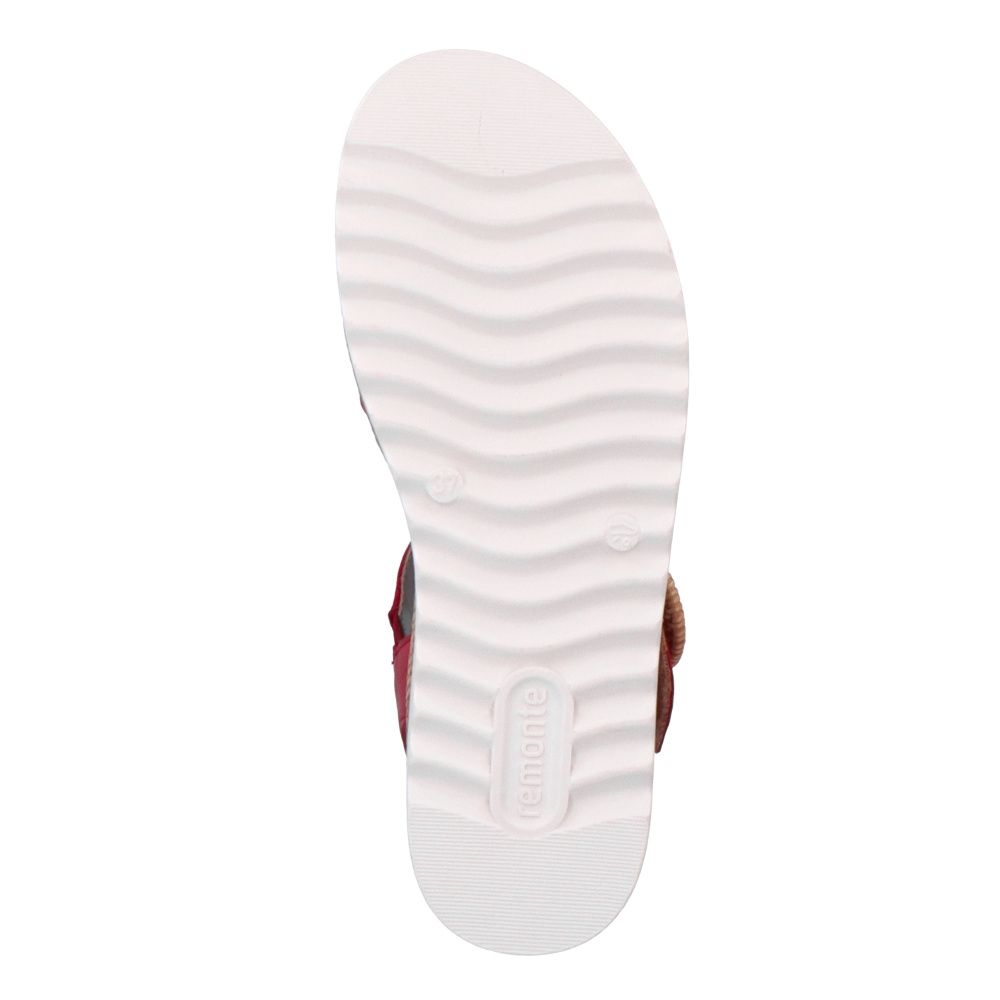 detail Dámské sandály REMONTE D0Q52-34 červená S3