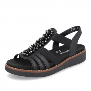 Dámské sandály REMONTE D2047-00 černá S3