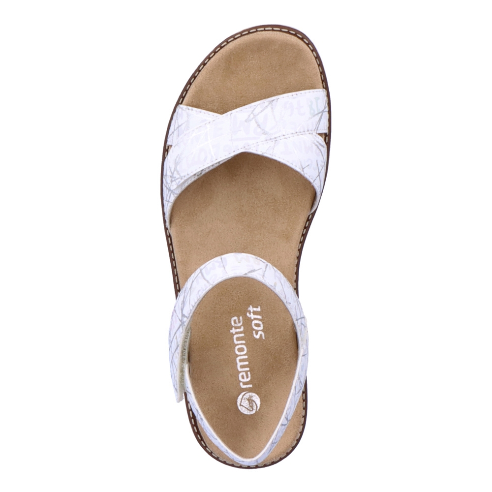 detail Dámské sandály REMONTE D2049-80 bílá S3